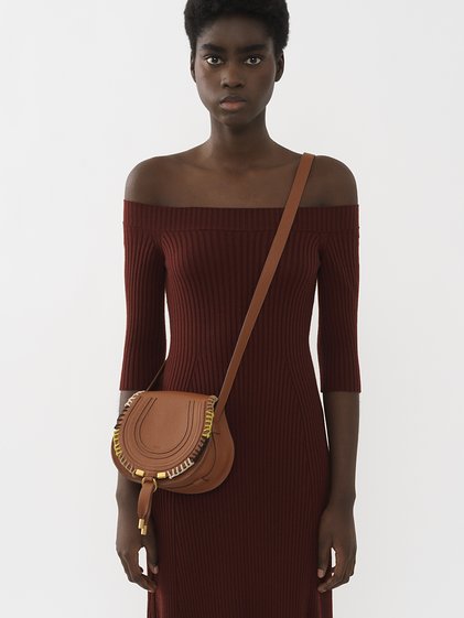 chloe mini marcie bag nut