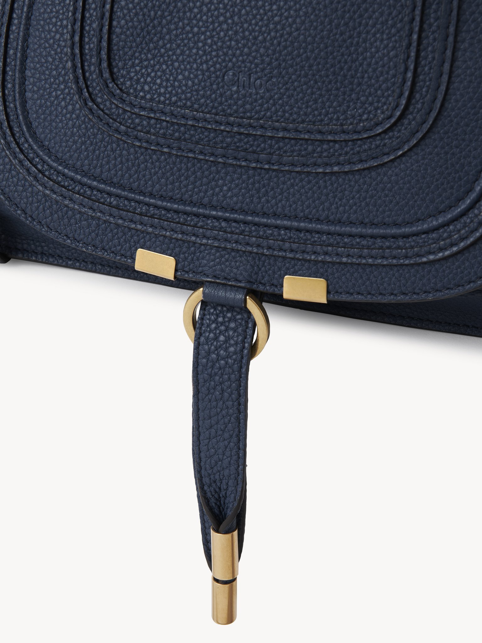 Small Marcie bag in grained leather Grained calfskin
Navy Product detail