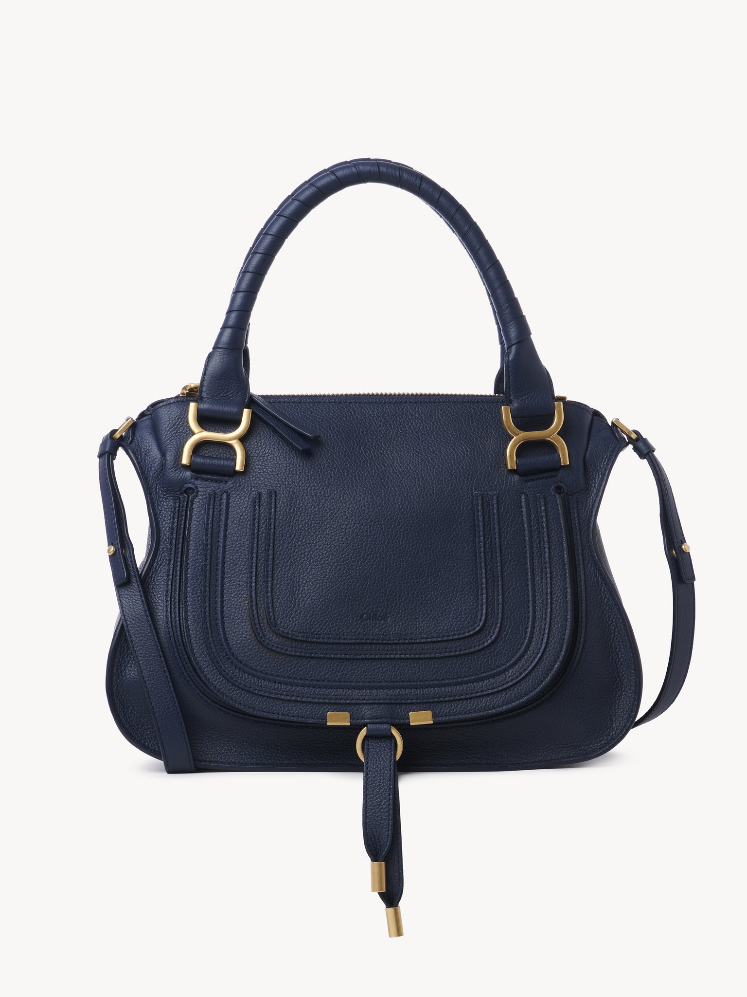 Marcie bag in grained leather Grained calfskin
Navy