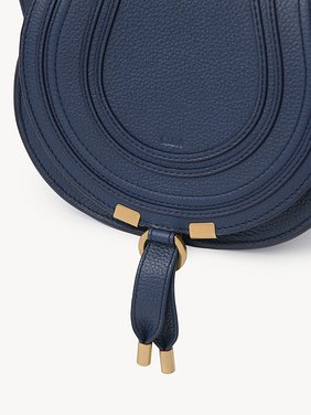 Small Marcie saddle bag in grained leather Grained calfskin
Navy Product detail