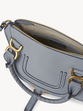 Small Marcie bag in grained leather Grained calfskin
Storm Blue 