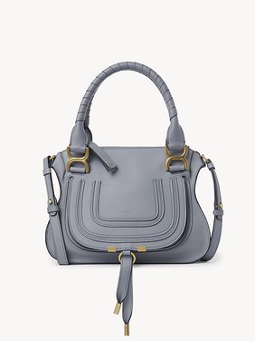 Small Marcie bag in grained leather Grained calfskin
Storm Blue