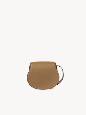 Small Marcie saddle bag in grained leather Grained calfskin
Pottery Brown Back view of the product