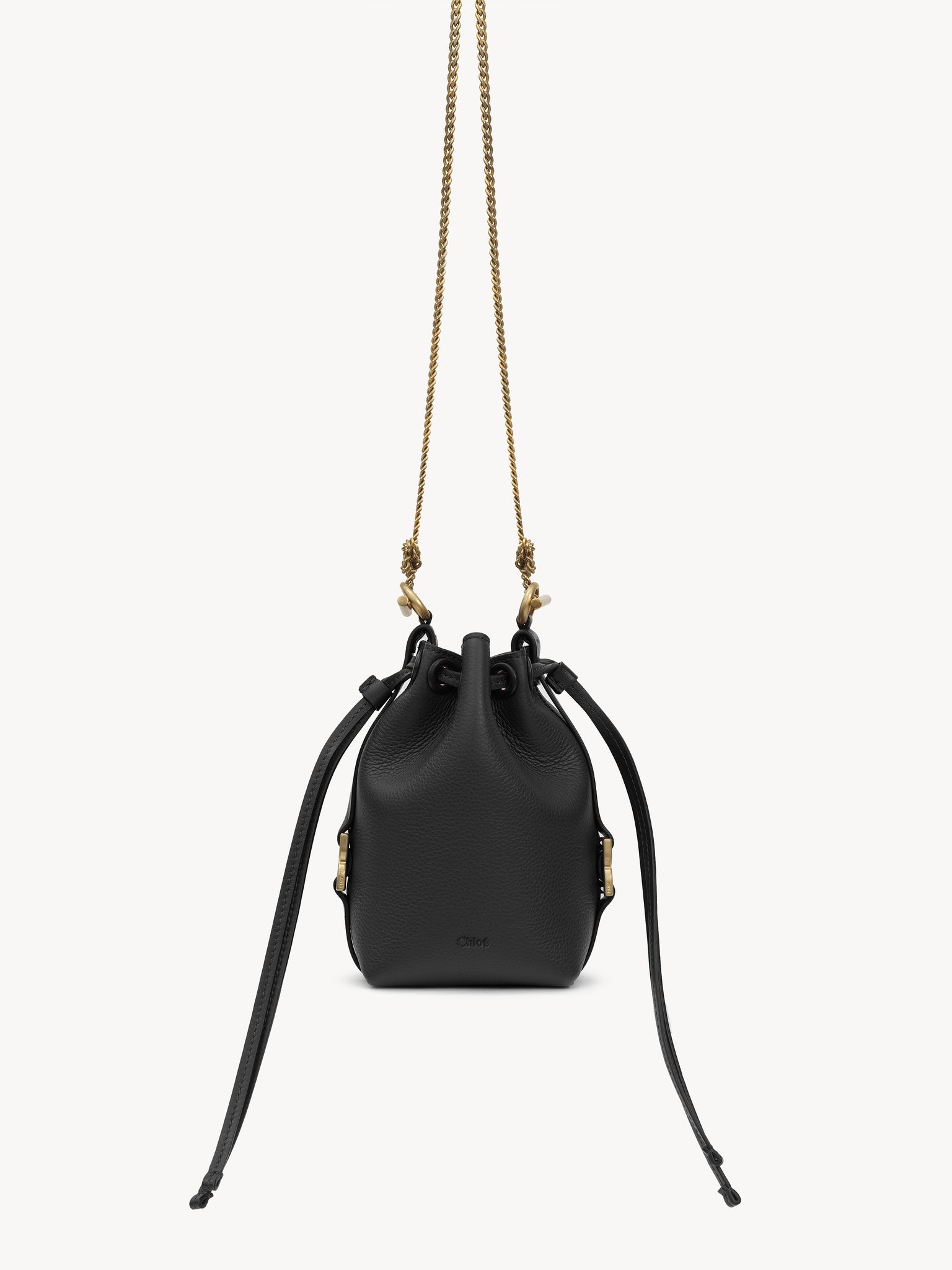 Micro Marcie bucket bag in grained leather Grained calfskin
Black