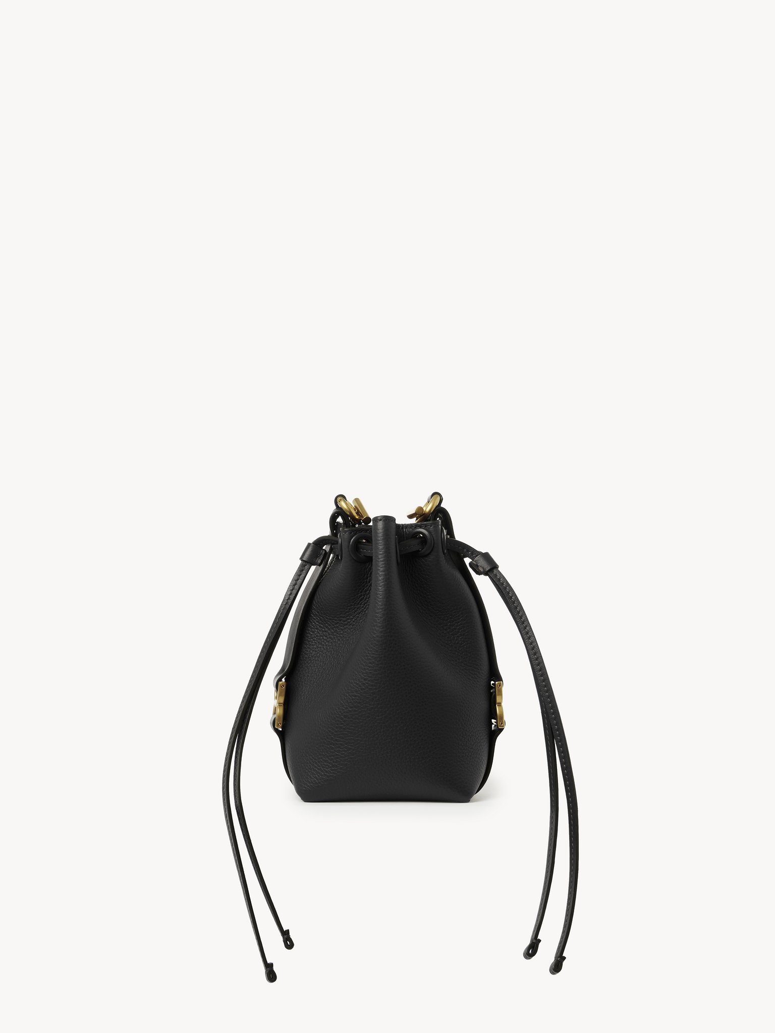 Micro Marcie bucket bag in grained leather Grained calfskin
Black Back view of the product