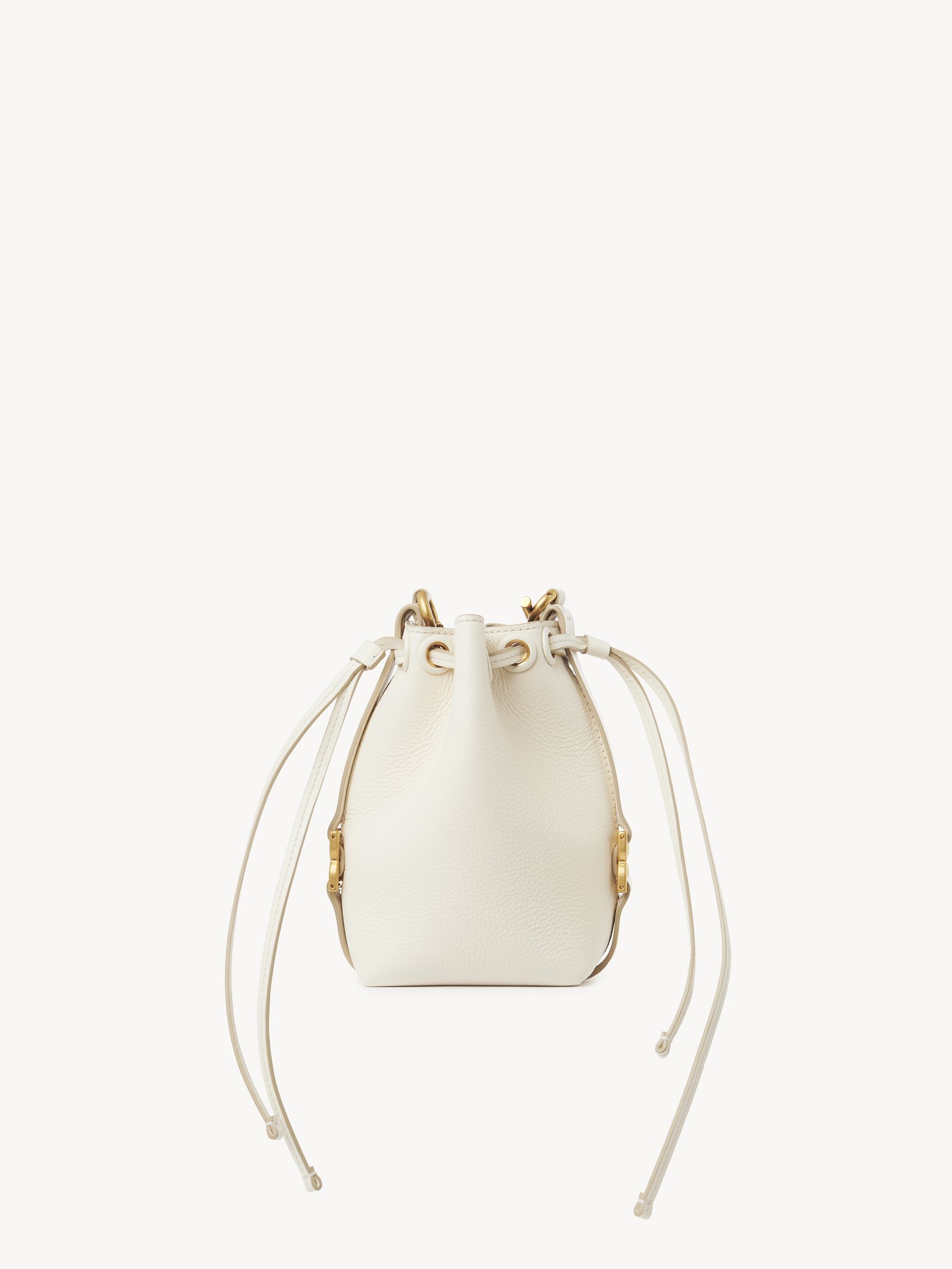 Micro Marcie bucket bag in grained leather Grained calfskin
Misty Ivory Back view of the product