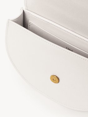 Mini Marcie flap bag in soft leather Smooth calfskin
Misty Ivory Top view of the product