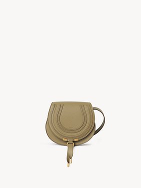 Marcie small saddle bag Grained calfskin
Pottery Green