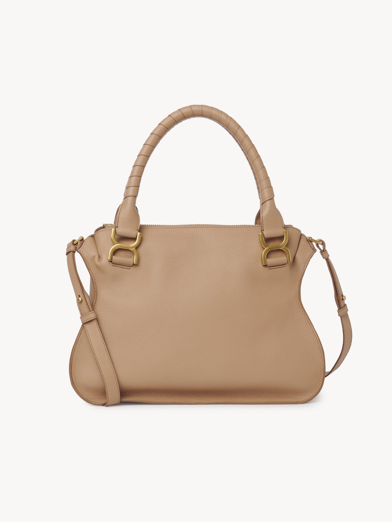 Small Marcie bag in grained leather Grained calfskin
Light Tan Top view of the product