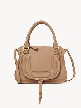 Small Marcie bag in grained leather Grained calfskin
Light Tan