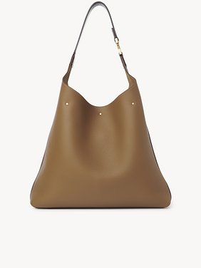 Marcie hobo bag in grained leather Grained calfskin
Pottery Brown Top view of the product