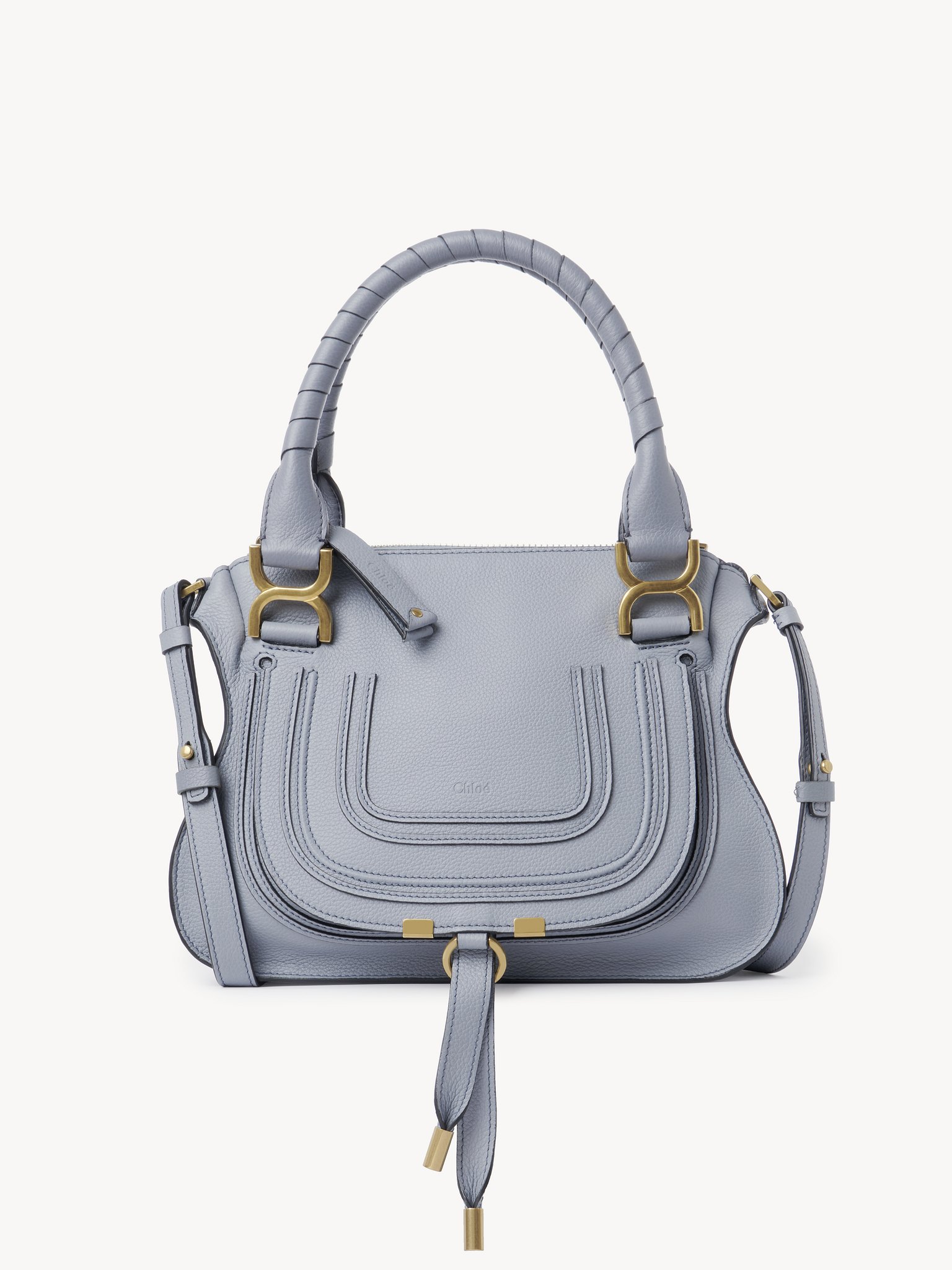 Small Marcie bag in grained leather Grained calfskin
Graceful Blue