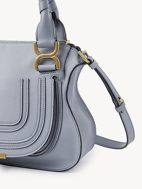 Small Marcie bag in grained leather Grained calfskin
Graceful Blue 