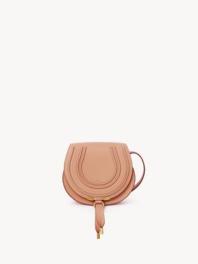 Small Marcie saddle bag in grained leather Grained calfskin
Terracotta Pink