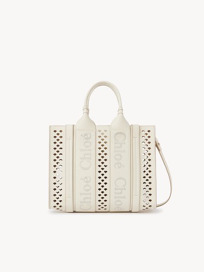 Chloé ストラップ付き“Woody”スモールトートバッグ | Chloé JP