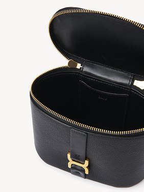 Mini Marcie vanity on chain in grained leather Grained calfskin
Black Product detail