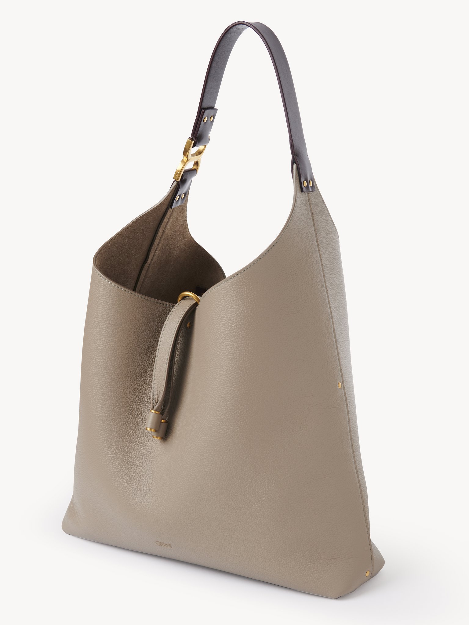 Marcie hobo bag in grained leather Grained calfskin
Motty Grey Product detail