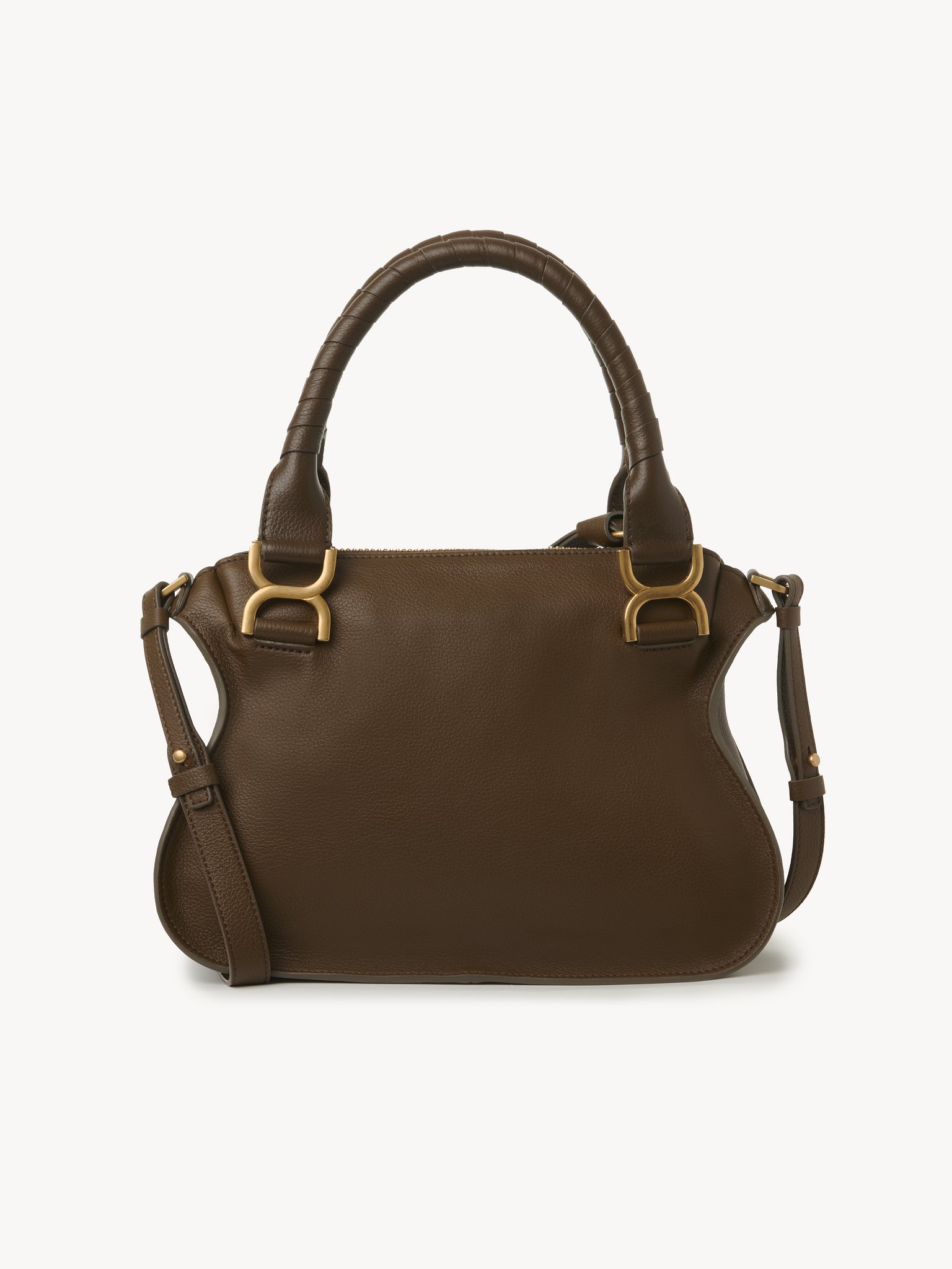 Small Marcie bag in grained leather Grained calfskin
Dark Khaki Top view of the product