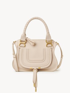 Small Marcie bag in grained leather Grained calfskin
Cement Pink