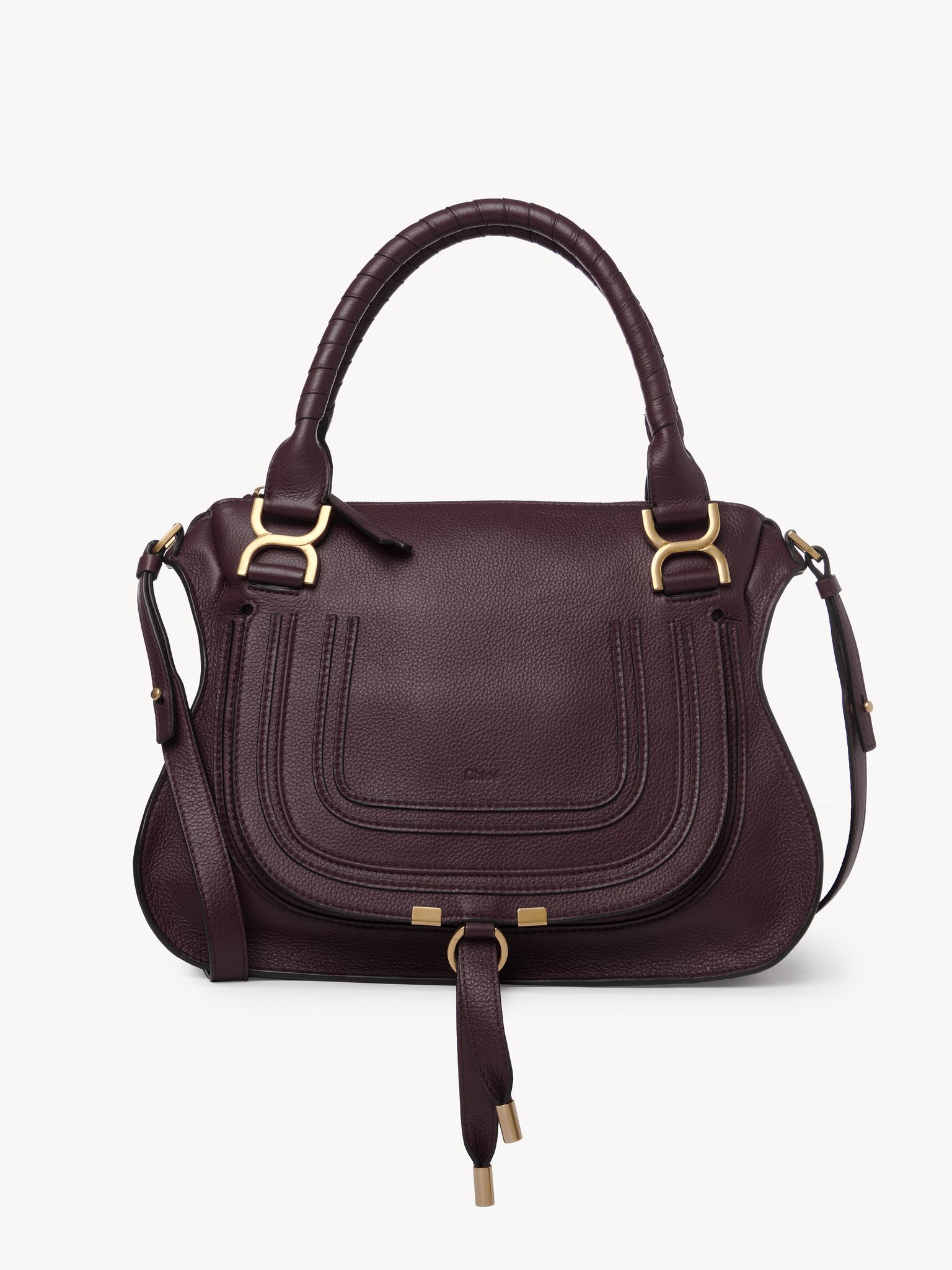 Marcie bag in grained leather Grained calfskin
Dimness Purple