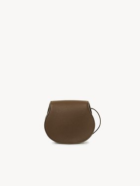 Small Marcie saddle bag in grained leather Grained calfskin
Dark Khaki Top view of the product