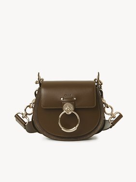 Small Tess bag in shiny & suede leather Shiny & suede calfskin
Dark Khaki