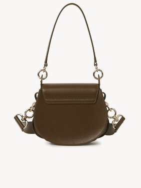 Small Tess bag in shiny & suede leather Shiny & suede calfskin
Dark Khaki 