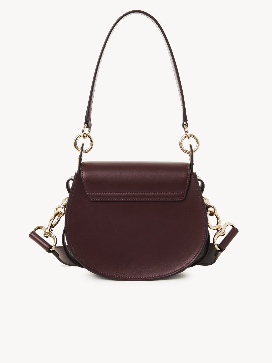 Chloe Small Tess Bag In Shiny Suede Leather Chloe US