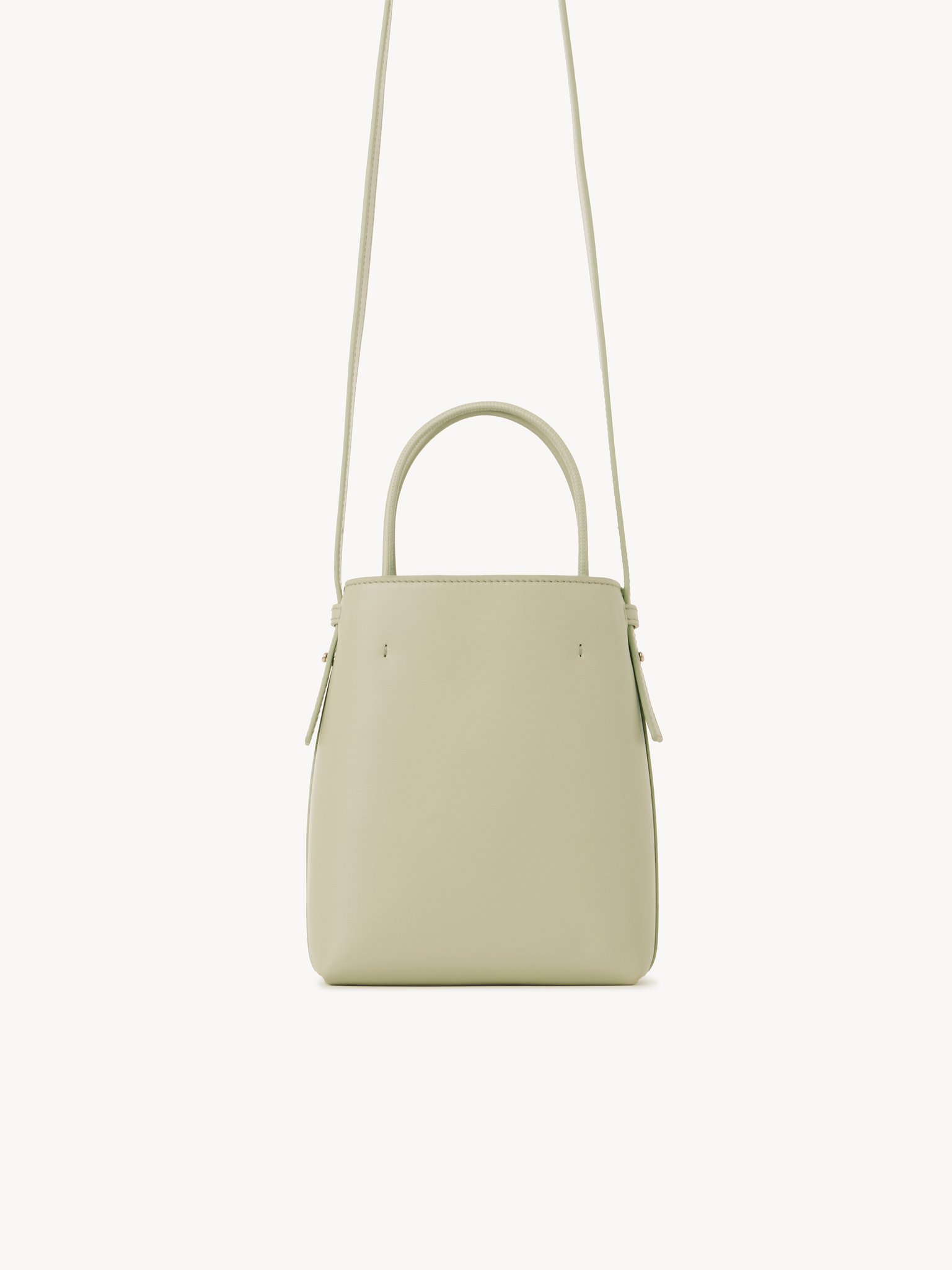 Micro Chloé Sense tote bag in leather Shiny calfskin
Light Eucalyptus Top view of the product