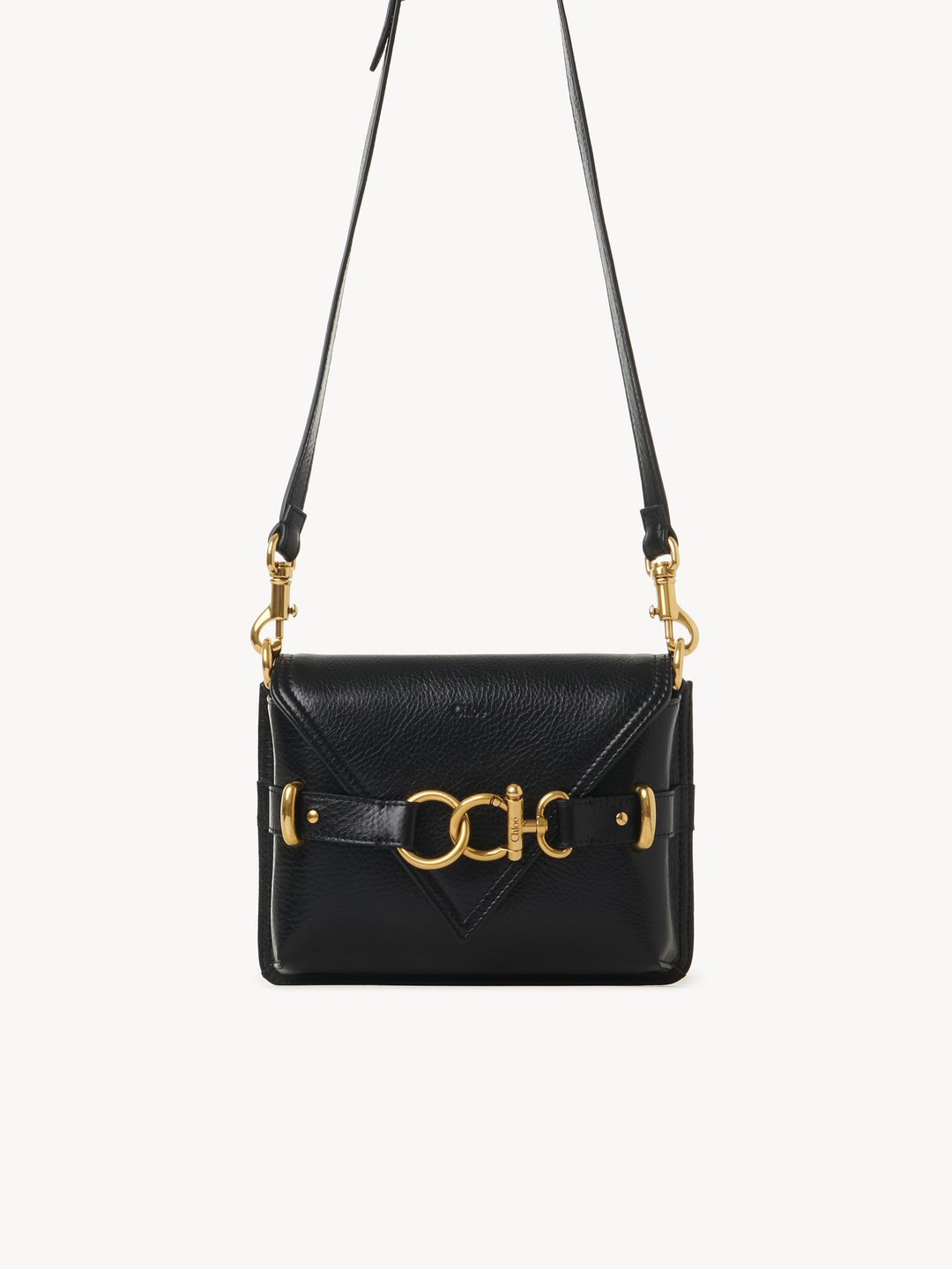 Chloe Mini Crossbody Cape Bag In Grained Leather Chloe US