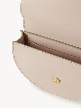 Mini Marcie flap bag in leather Shiny calfskin
Cement Pink Product detail