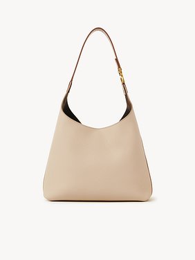 Small Marcie hobo bag in grained leather Grained calfskin
Cement Pink Top view of the product