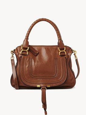 Marcie bag in shiny leather Shiny calfskin
Clay Brown