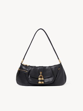 The 99 shoulder bag in grained leather Shiny grained calfskin
Black