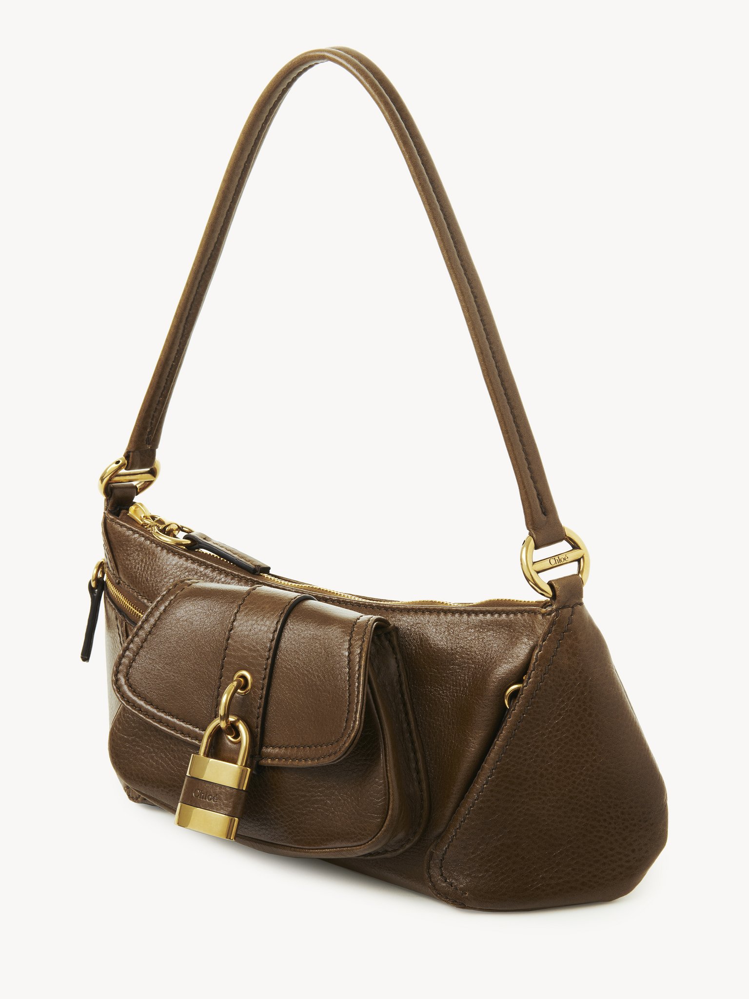 The 99 shoulder bag in grained leather Shiny grained calfskin
Dark Khaki Product detail