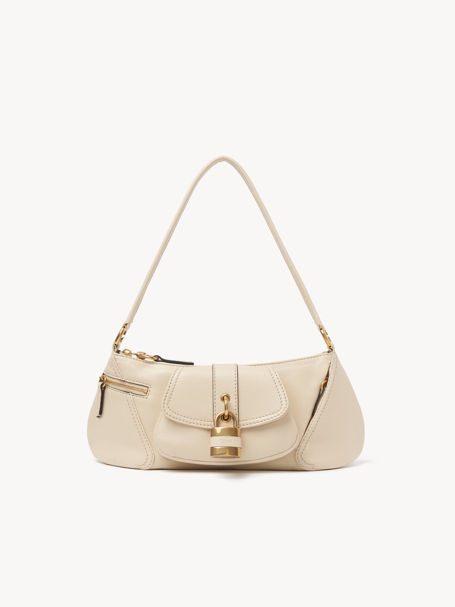 The 99 shoulder bag in grained leather Shiny grained calfskin
Sweet Beige