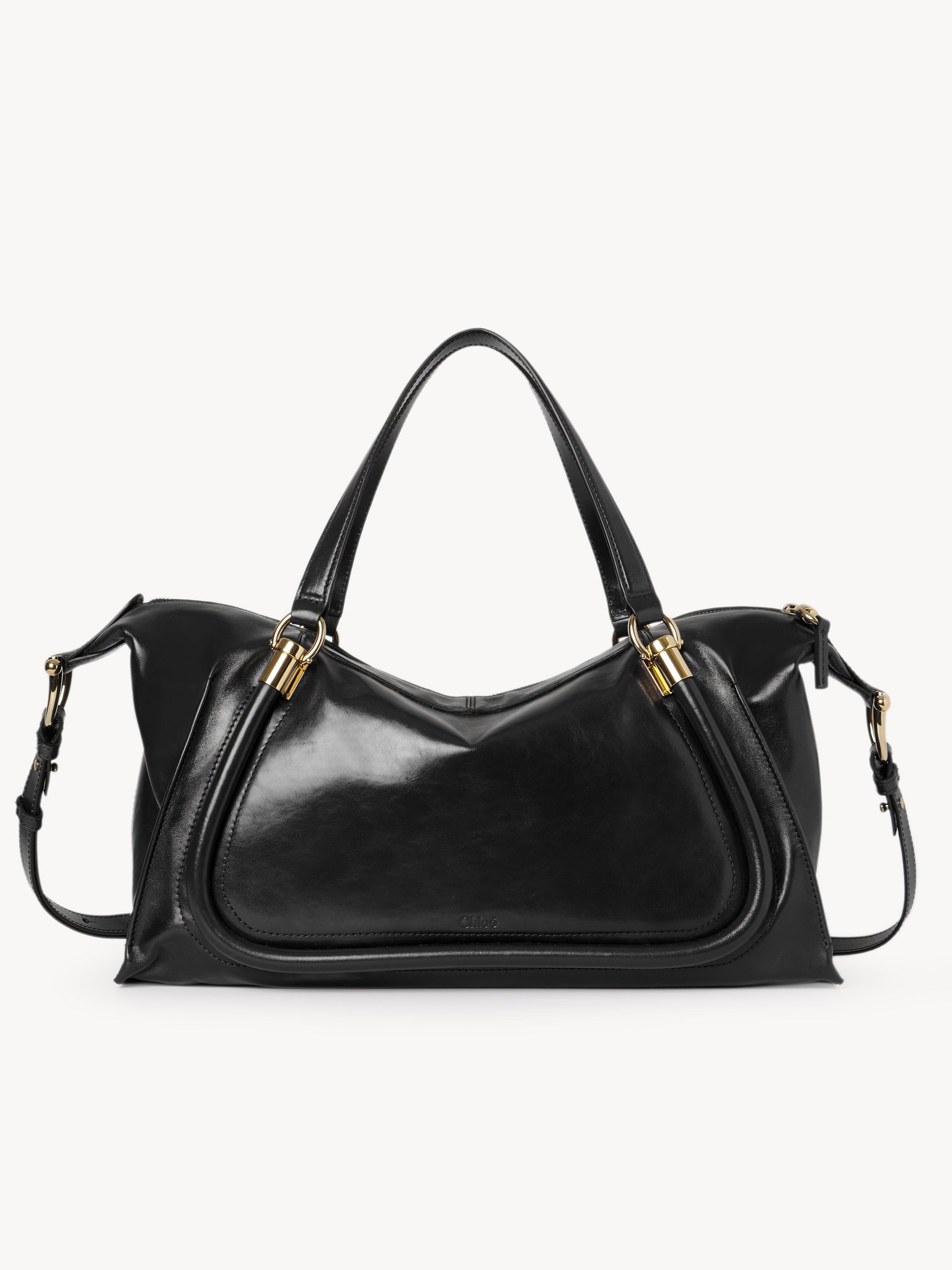 Paraty 24 bag in shiny leather Natural shiny calfskin
Black