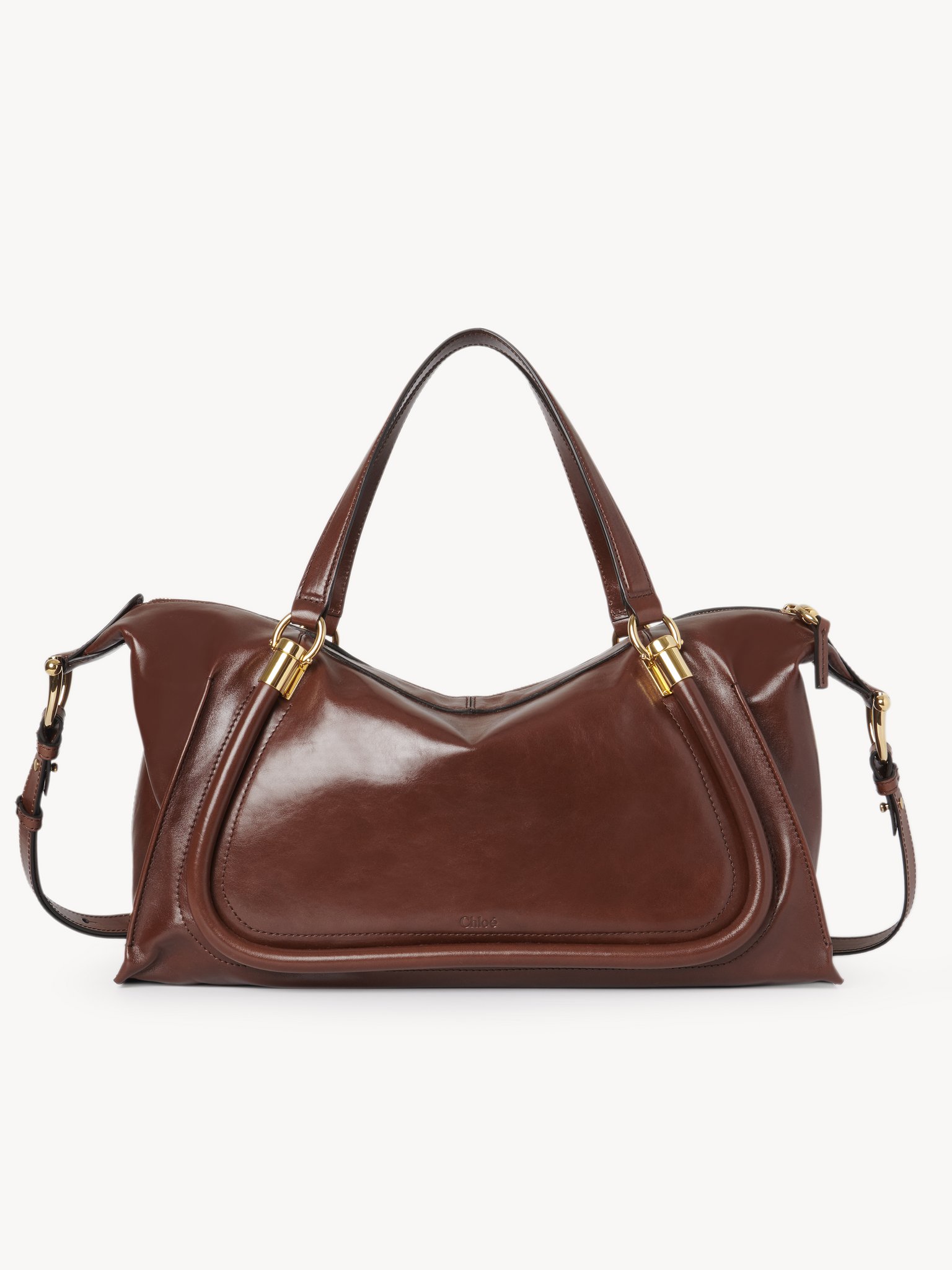 Paraty 24 bag in shiny leather Natural shiny calfskin
Sooty Brown