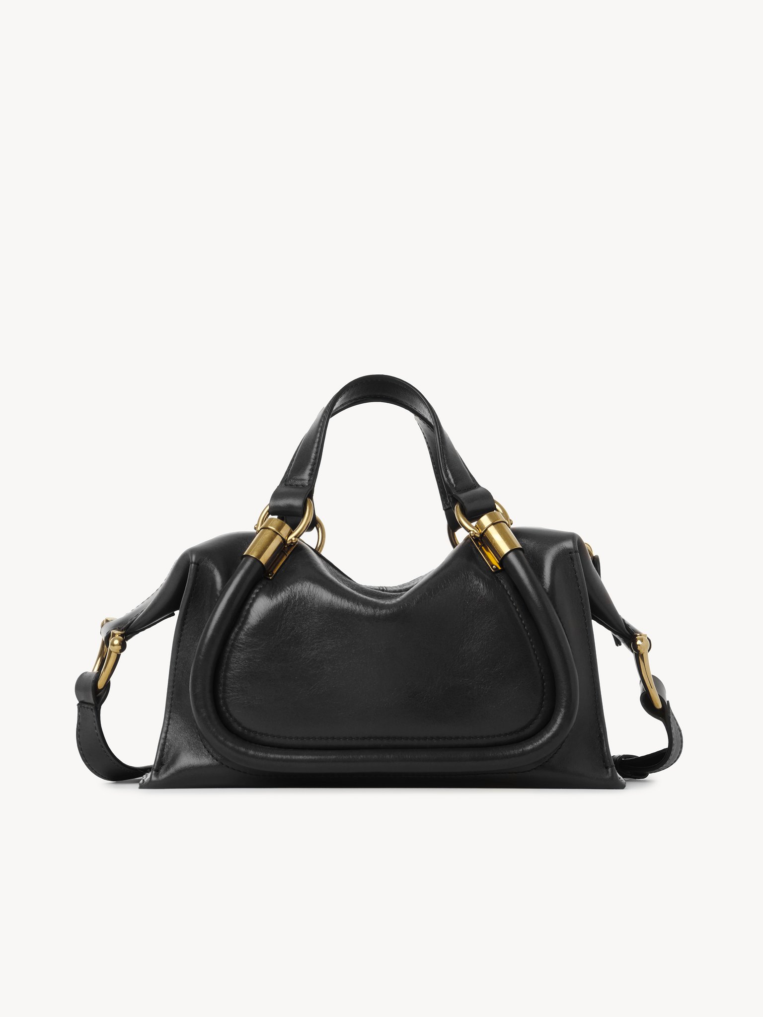 Small Paraty 24 bag in shiny leather Natural shiny calfskin
Black 