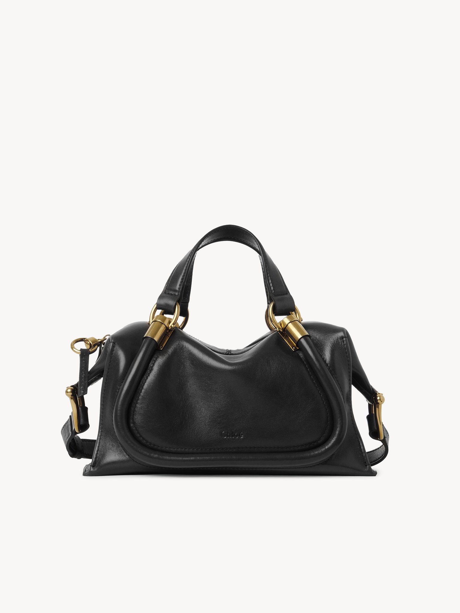 Small Paraty 24 bag in shiny leather Natural shiny calfskin
Black