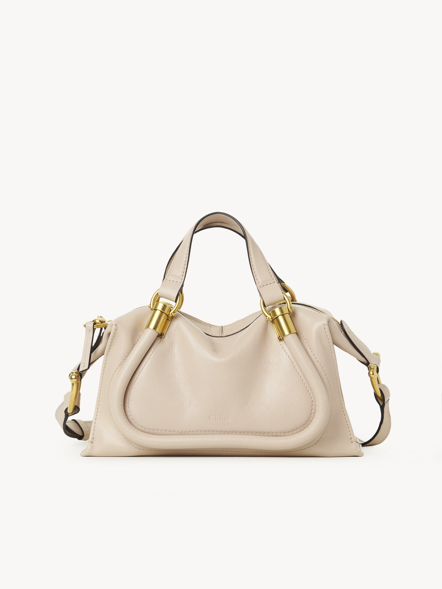 Small Paraty 24 bag in shiny leather Natural shiny calfskin
Sweet Beige