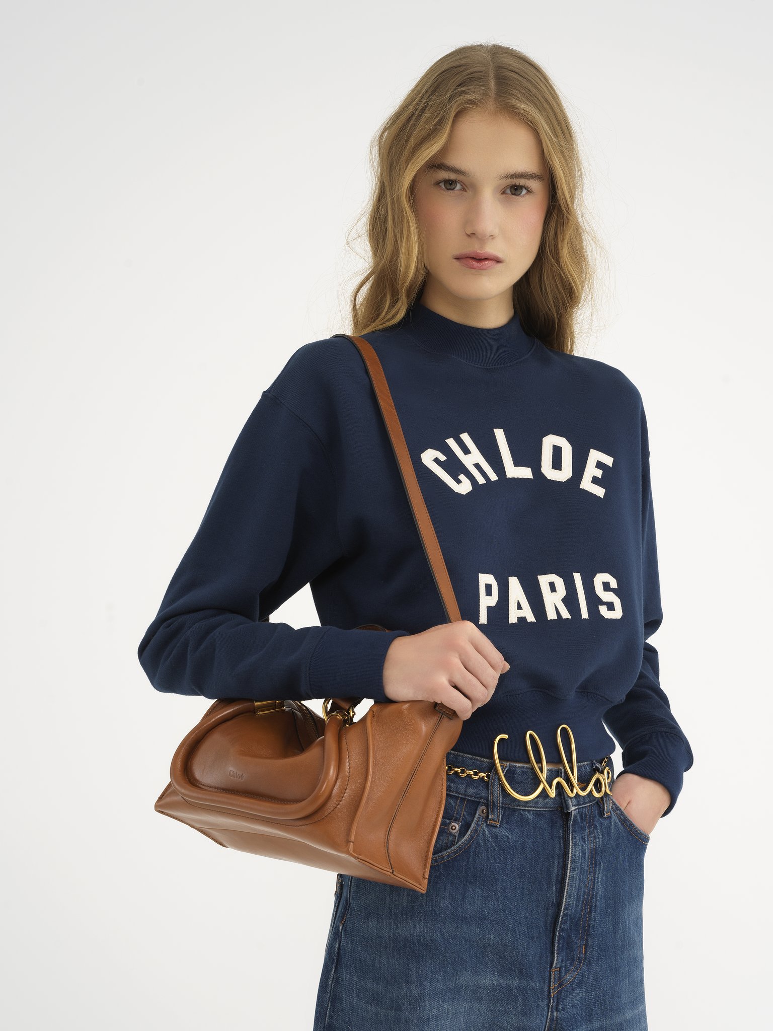 Chloé Small Paraty 24 Bag In Shiny Leather | Chloé AU