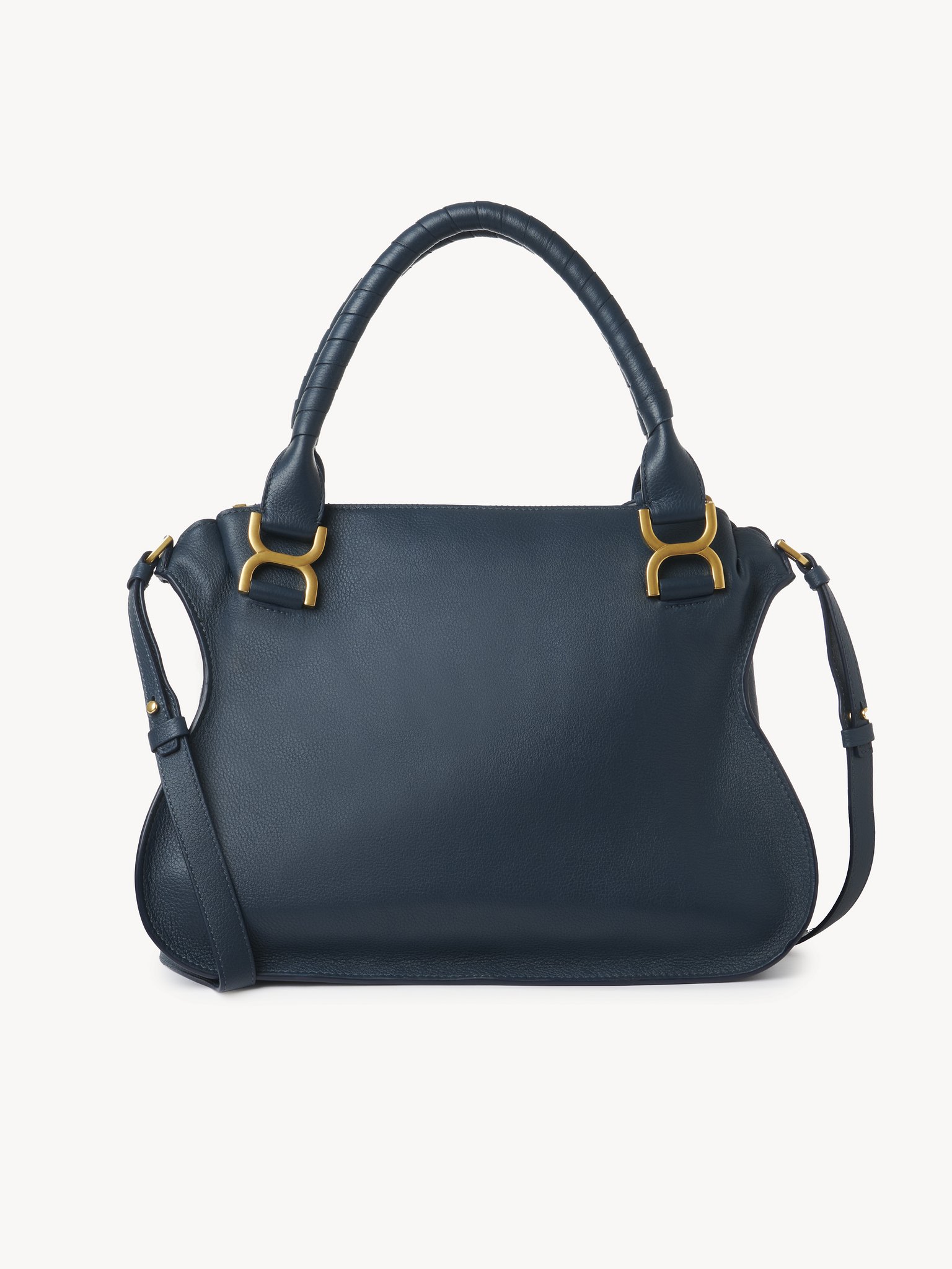 Marcie bag in grained leather Grained calfskin
Tapestry Blue Top view of the product