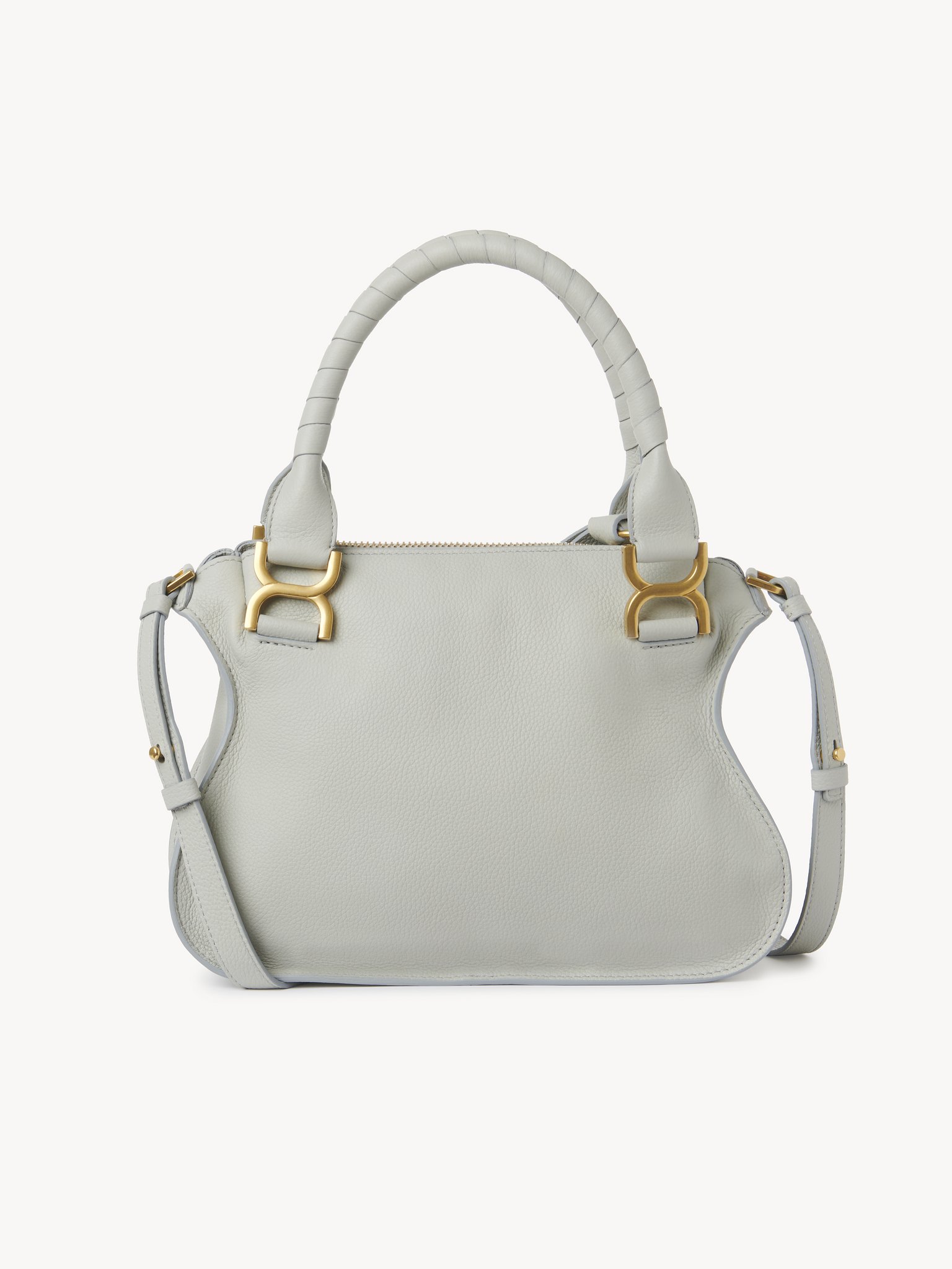 Small Marcie bag in grained leather Grained calfskin
Blue Mist Top view of the product