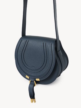 Small Marcie saddle bag in grained leather Grained calfskin
Tapestry Blue Product detail