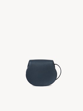 Small Marcie saddle bag in grained leather Grained calfskin
Tapestry Blue 