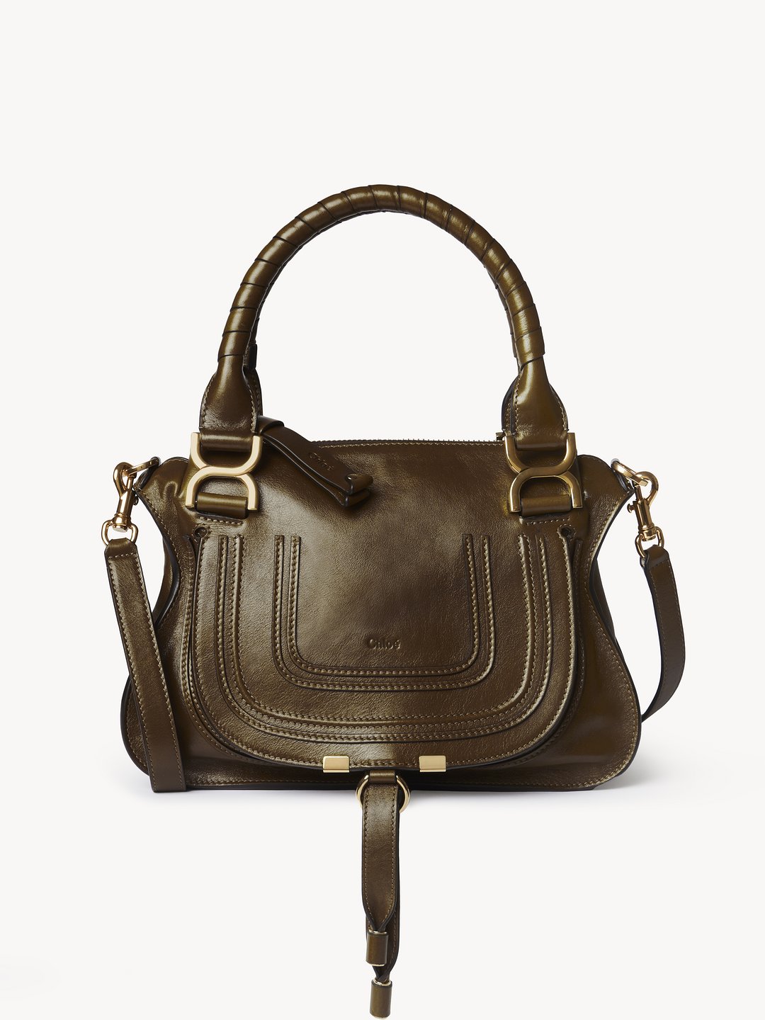 Chloe Small Marcie Bag In Shiny Leather Chloe NO