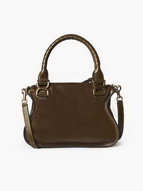 Small Marcie bag in shiny leather Shiny calfskin
Dark Khaki 