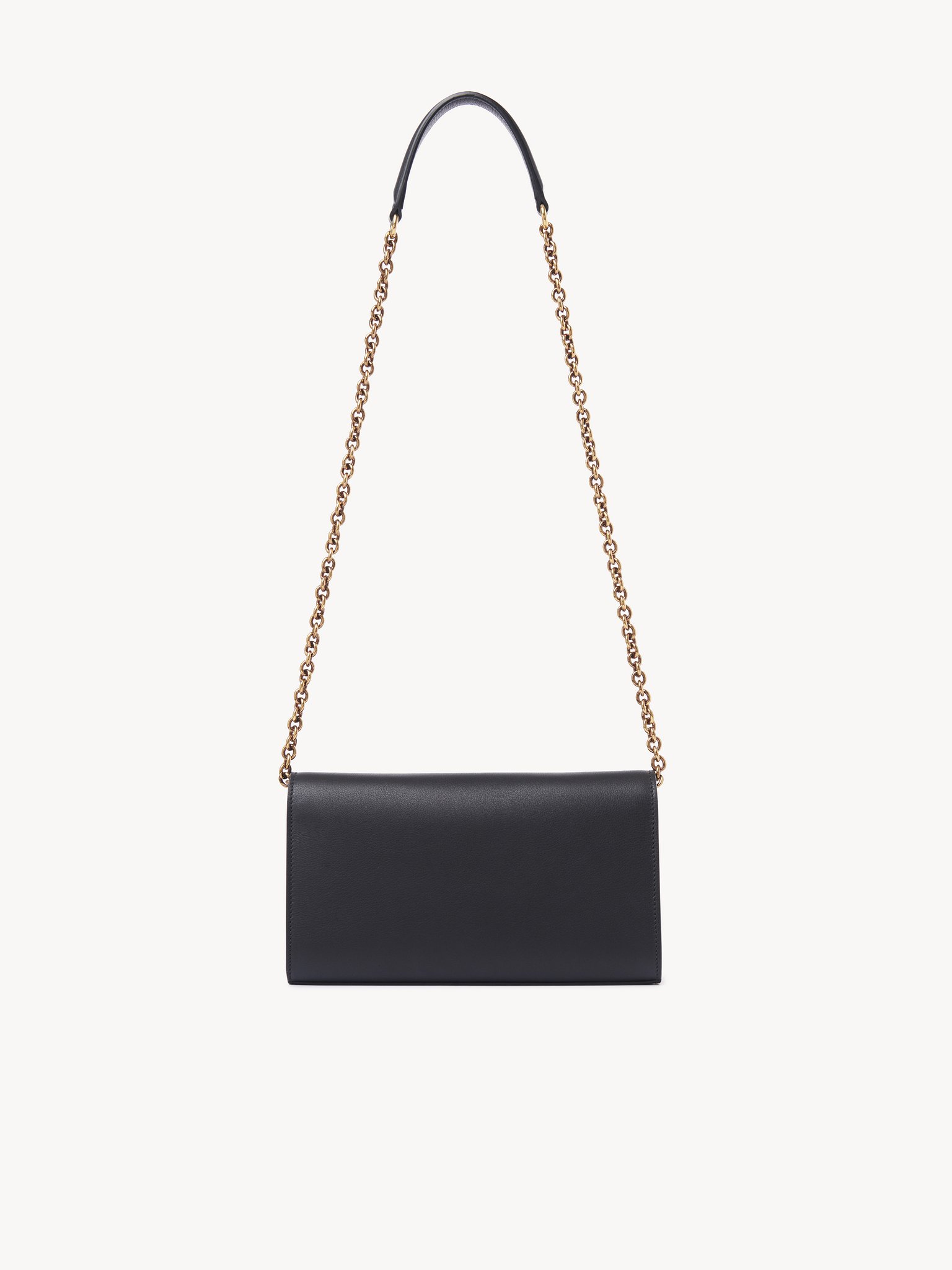 The Chloé Iconic crossbody bag in soft leather Smooth calfskin
Black Top view of the product