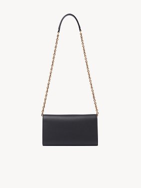 The Chloé Iconic crossbody bag in soft leather Smooth calfskin
Black Top view of the product